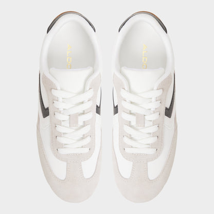 Aldo Coolchic White/Grey Women's Low top sneakers - Jogger sneaker