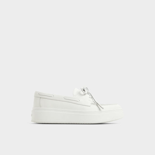 Aldo Wildbreeze Open White Women's Slip on sneakers - Boat shoe, Platform