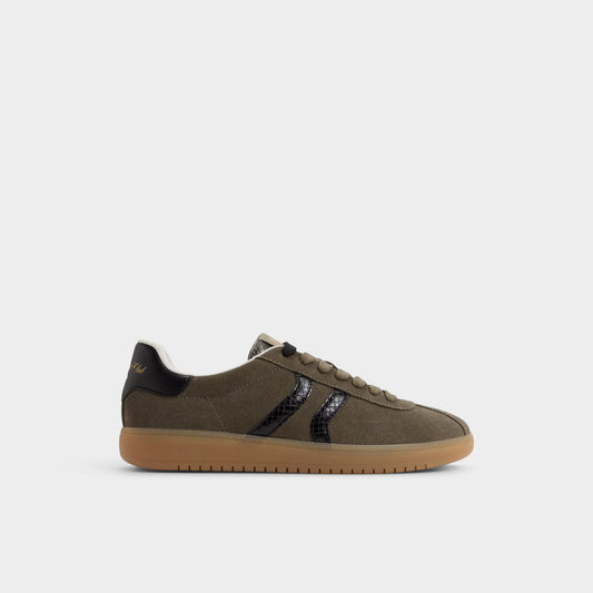 Aldo Chicsneaker in Olive - Low top sneaker, Cup sole