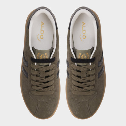 Aldo Chicsneaker in Olive - Low top sneaker, Cup sole
