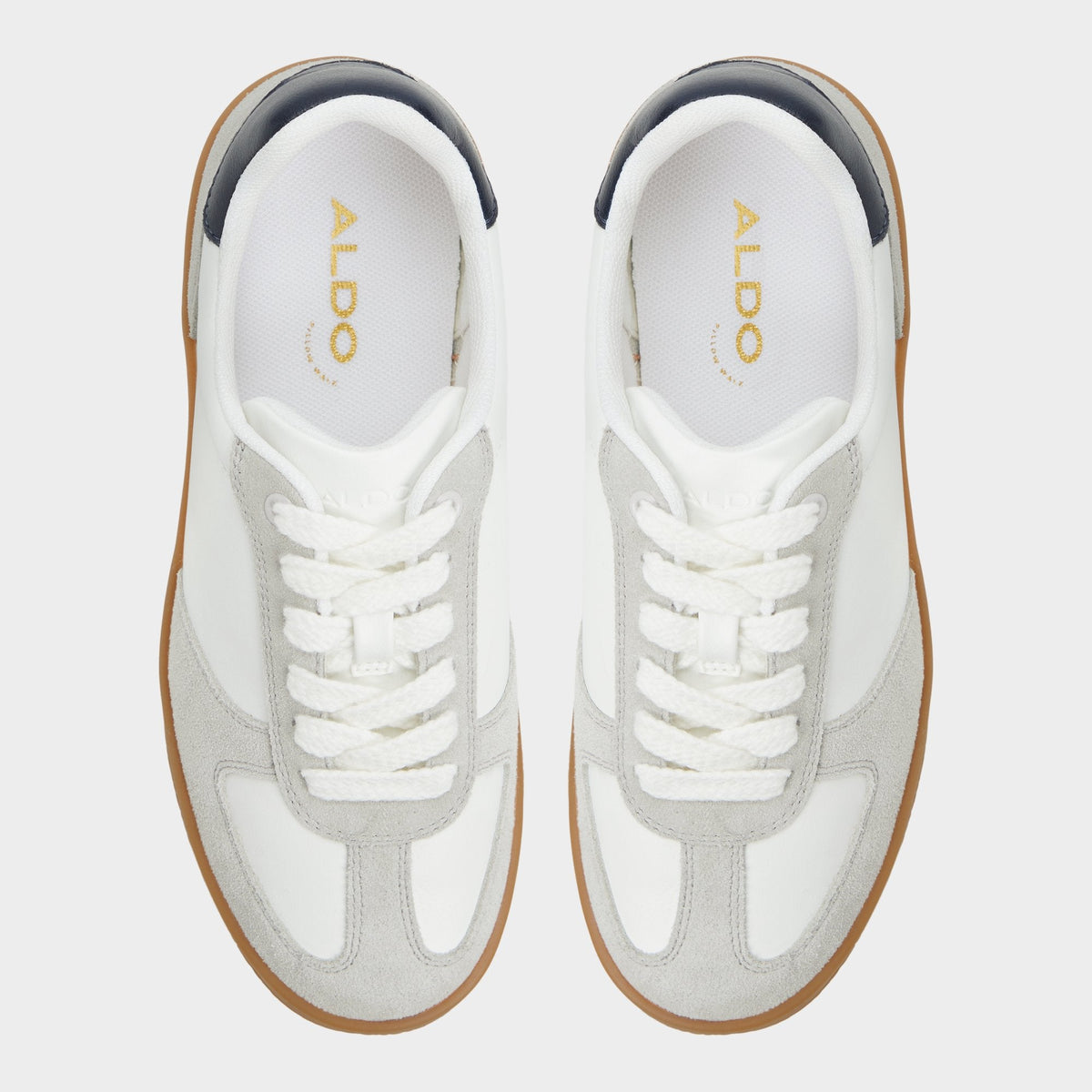 Aldo Deevale White/Grey Women's Low top sneakers - Sneaker, Platform