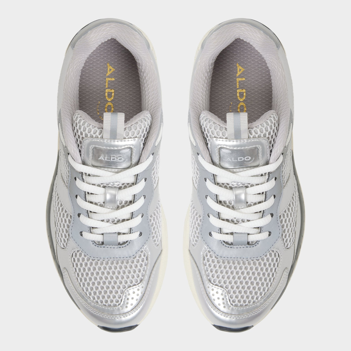 Aldo Pillowsnkr in L Silver - Jogger sneaker