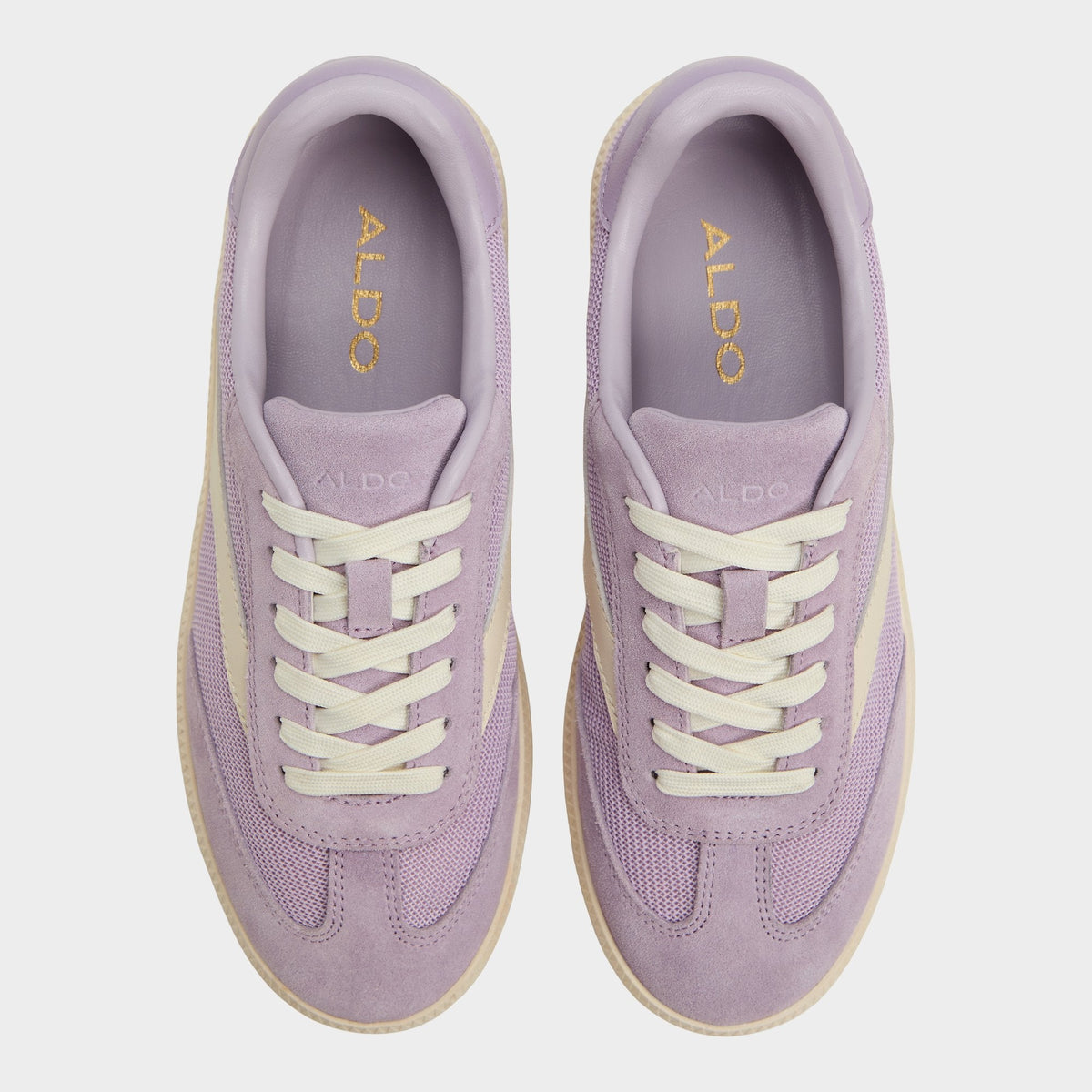 Aldo Clubstyle Light Purple Women's Low top sneakers - Jogger sneaker, Jogger sole