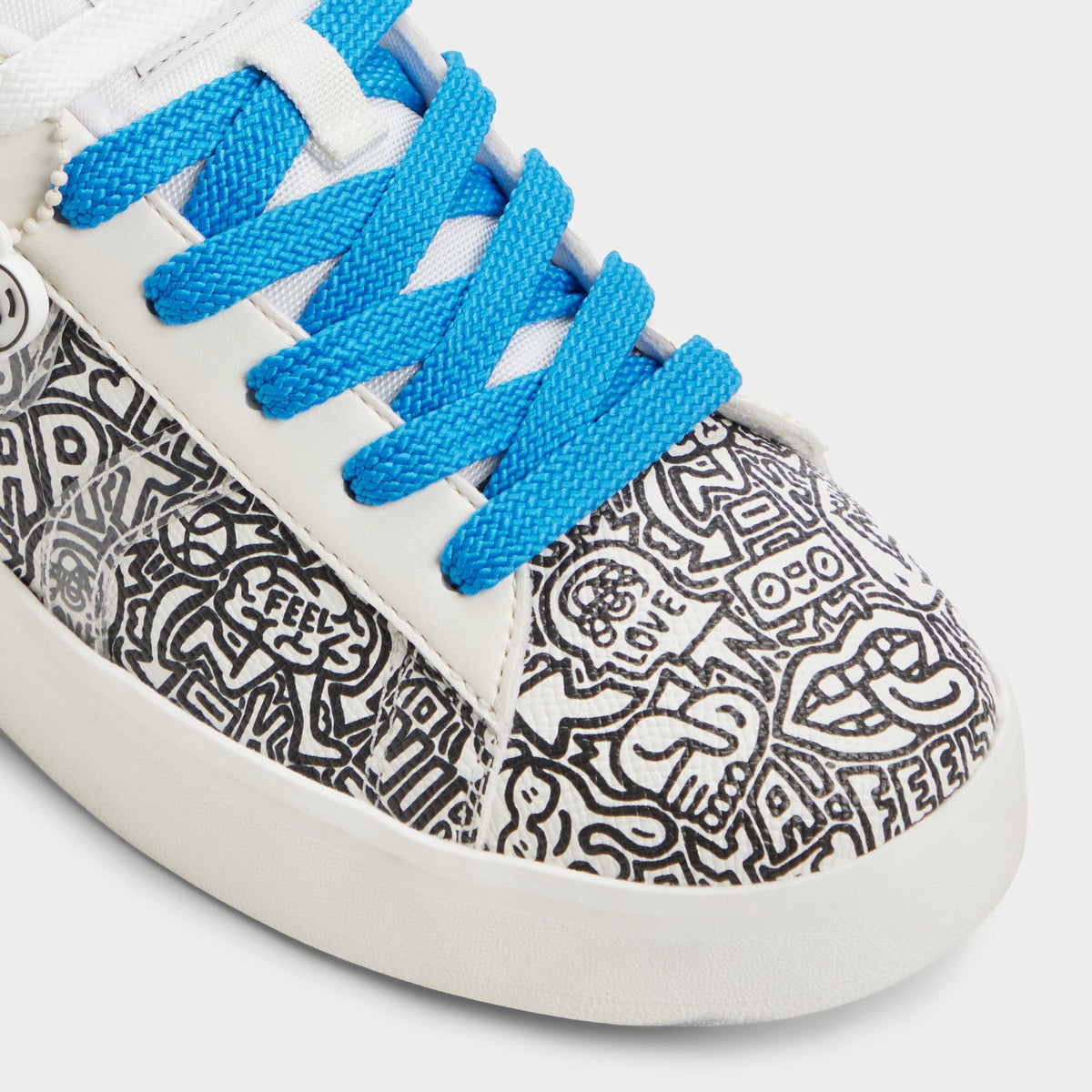 Aldo Timothy in Goodman White Black - Women's low top sneaker, Cup sole
