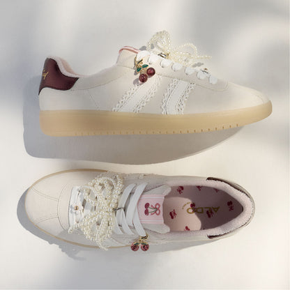 Aldo Sweetthing White/Bone Women's Low top sneakers - Low top sneaker, Cup sole