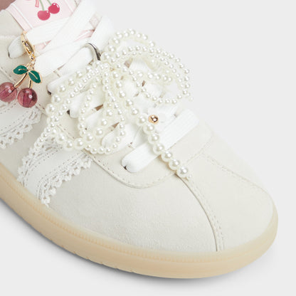 Aldo Sweetthing White/Bone Women's Low top sneakers - Low top sneaker, Cup sole