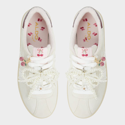 Aldo Sweetthing White/Bone Women's Low top sneakers - Low top sneaker, Cup sole