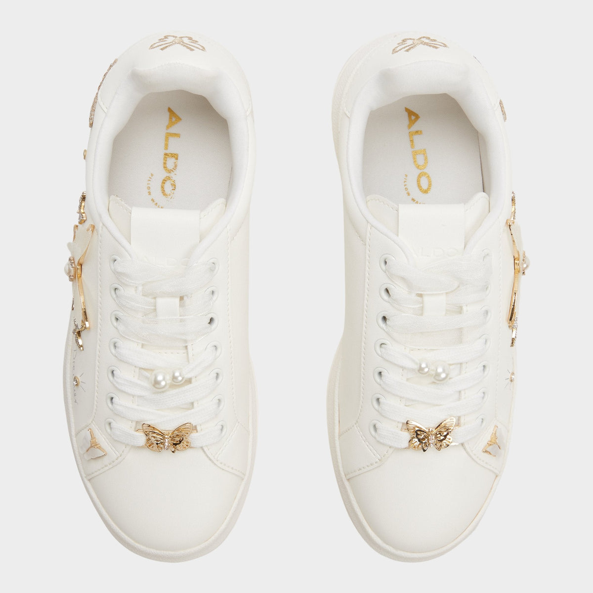 Aldo Pearlwing2 in White - Sneaker, Jogger sole