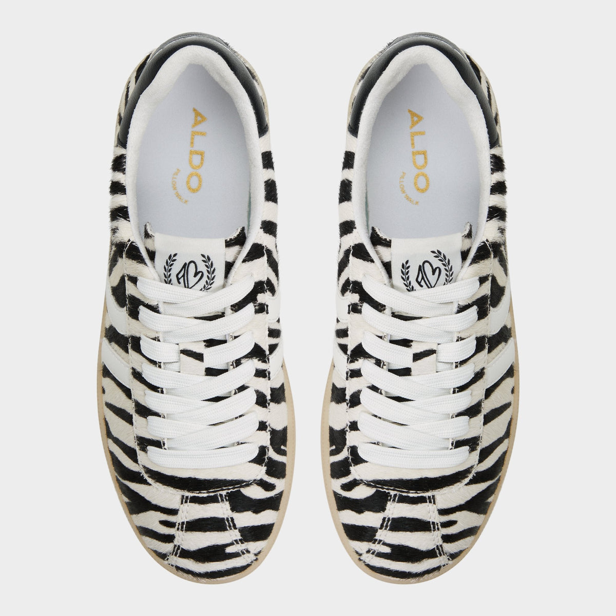 Aldo Chicsneaker White/Black Women's Aldo Sport Club - Low top sneaker, Cup sole
