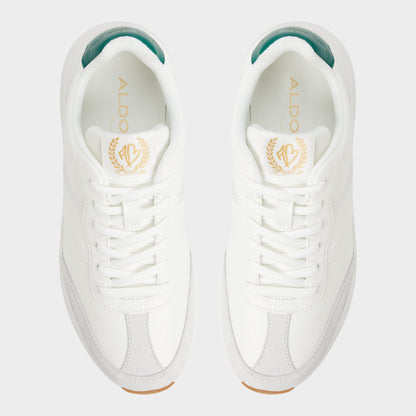 Aldo Clubchic White Combo Women's Athletic Sneakers - Jogger sneaker