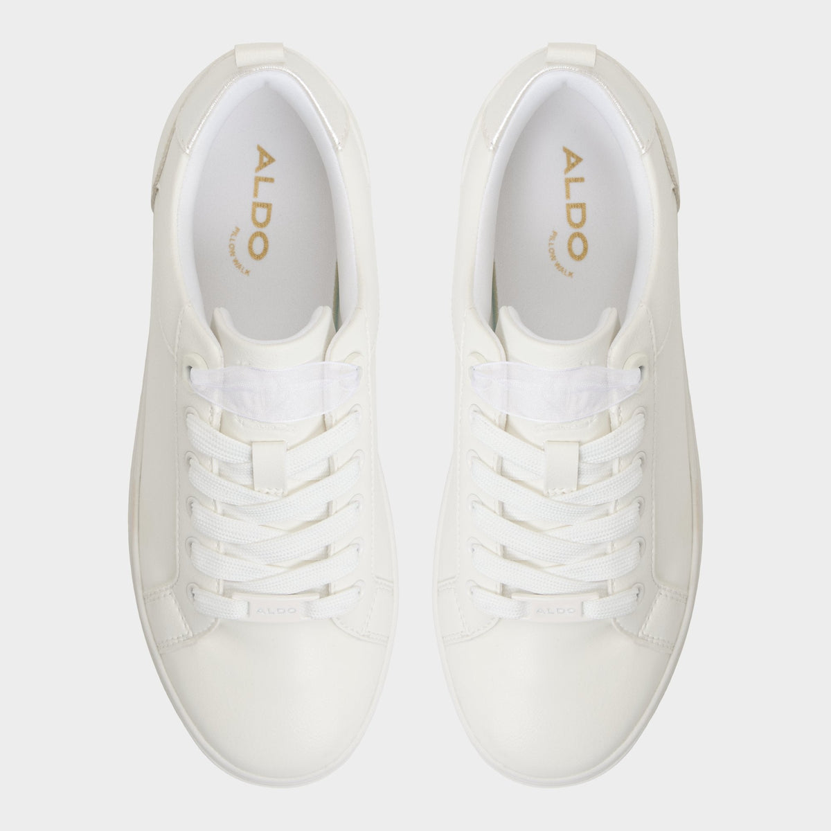 Aldo Chiccomfort Open White Women's Platform and wedge sneakers - Low top sneaker