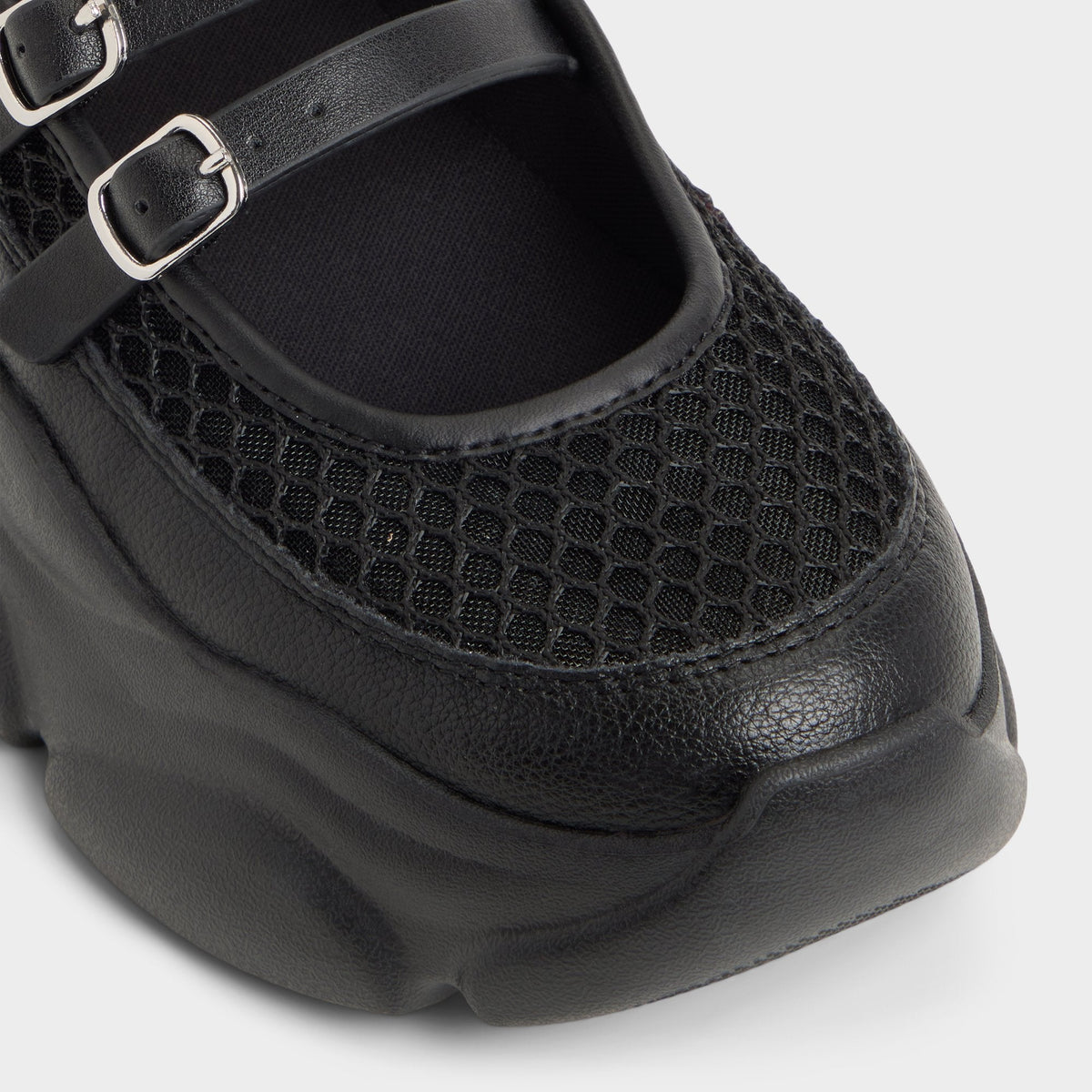 Aldo Aethera Black Women's Platform and wedge sneakers - Mary Jane Sneakers, Jogger sole