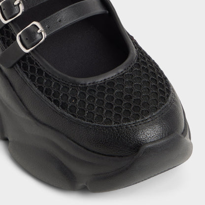 Aldo Aethera Black Women's Platform and wedge sneakers - Mary Jane Sneakers, Jogger sole