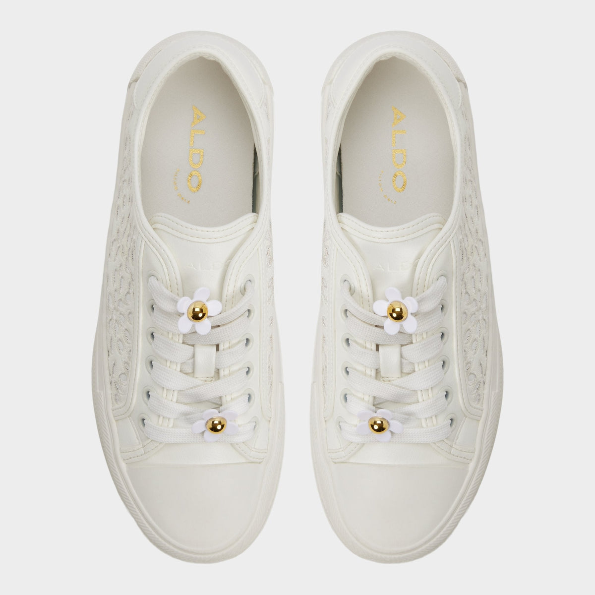 Aldo Rayes Open White Women's Low top sneakers - Sneaker, Platform