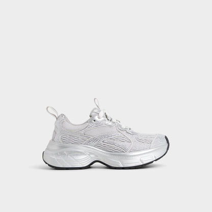 Aldo Powerplay in Silver - Jogger sneaker