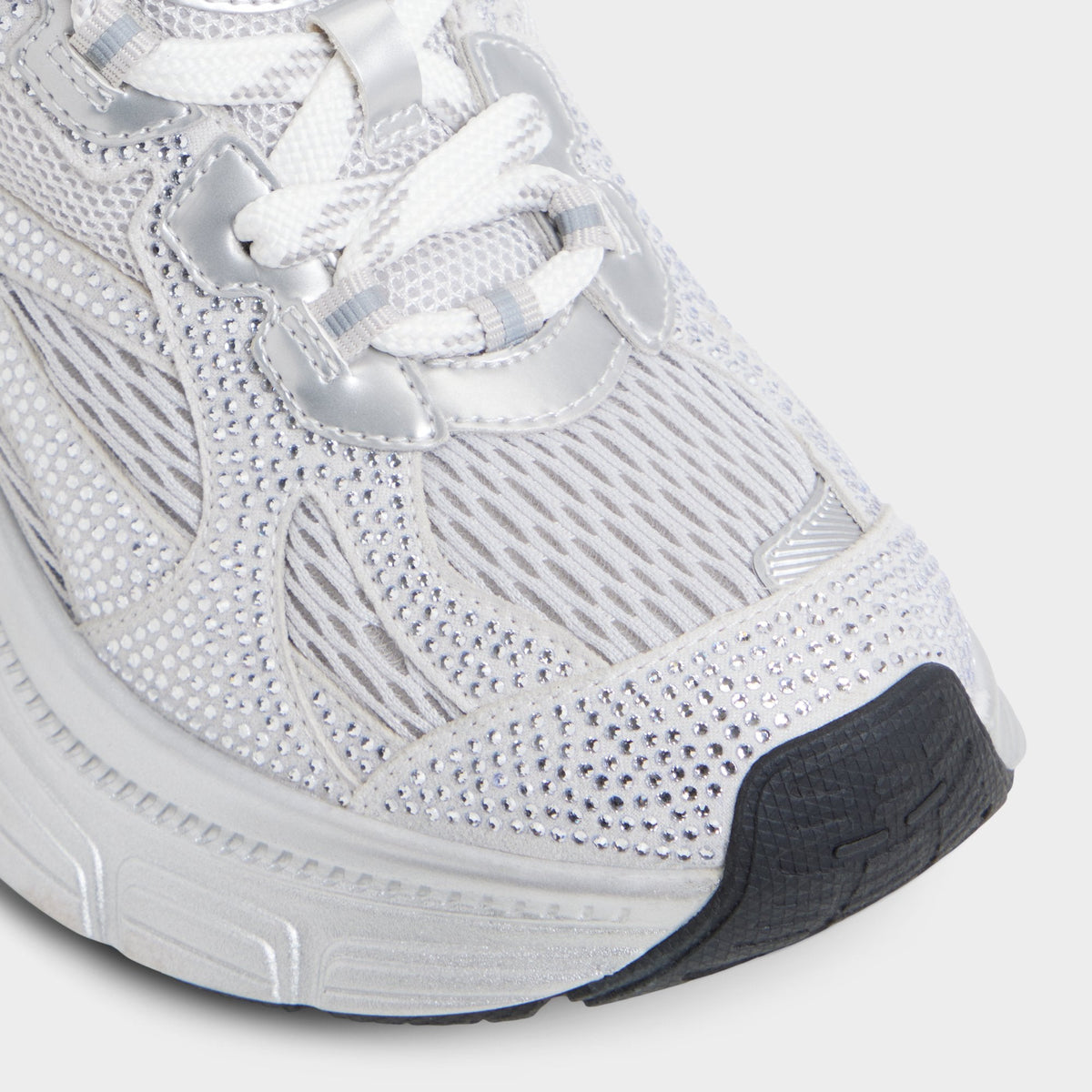 Aldo Powerplay in Silver - Jogger sneaker