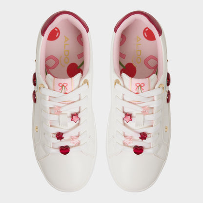 Aldo Cherrylove White Women's Low top sneakers - Low top sneaker, Platform