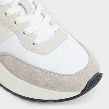 Aldo Proader White/Bone Women's Low top sneakers - Jogger sneaker