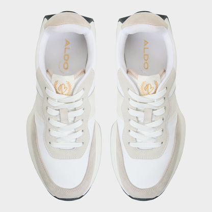 Aldo Proader White/Bone Women's Low top sneakers - Jogger sneaker