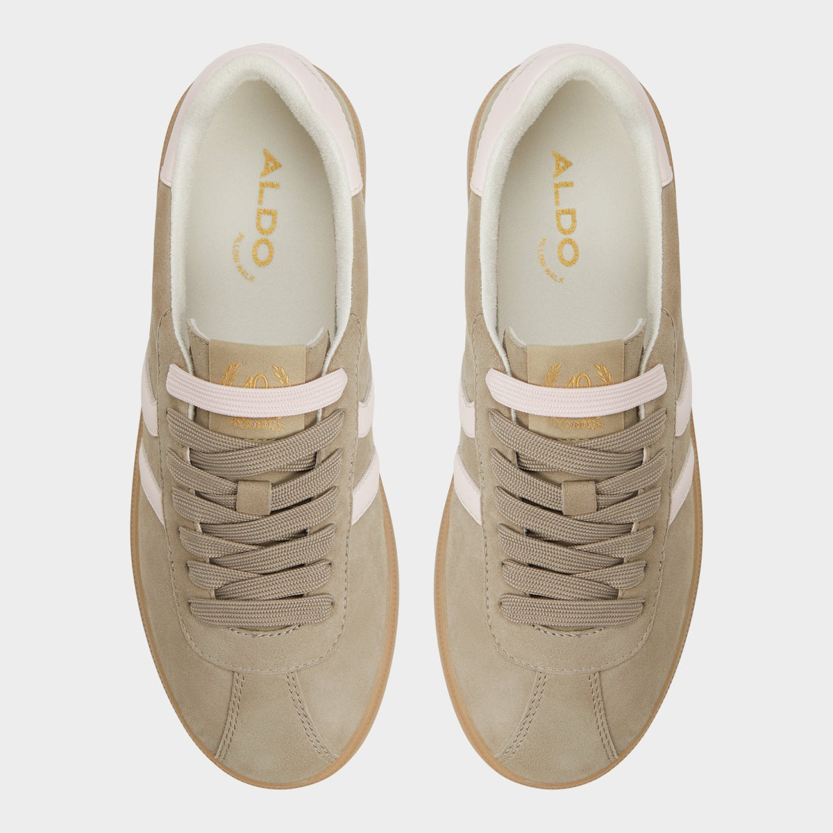 Aldo Chicsneaker Other Green Women's Low top sneakers - Low top sneaker, Cup sole