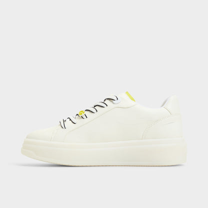 Aldo Clubchamp White Combo Women's Platform and wedge sneakers - Low top sneaker
