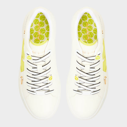 Aldo Clubchamp White Combo Women's Platform and wedge sneakers - Low top sneaker