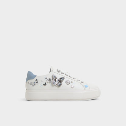Aldo Saxony White/Multi Women's Platform and wedge sneakers - Low top sneaker