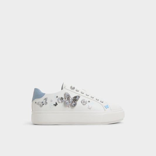 Aldo Saxony White/Multi Women's Platform and wedge sneakers - Low top sneaker