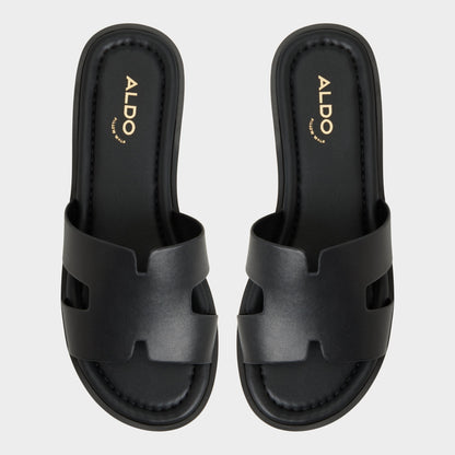 Aldo Anayelie in Black - Slide sandal, Platform