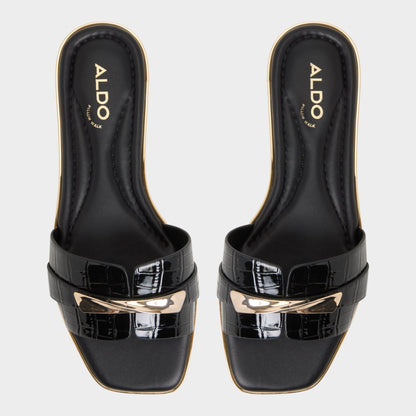 Aldo Darlina in Black - Slide sandal