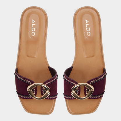 Aldo Biggin in Bordo - Slide sandal