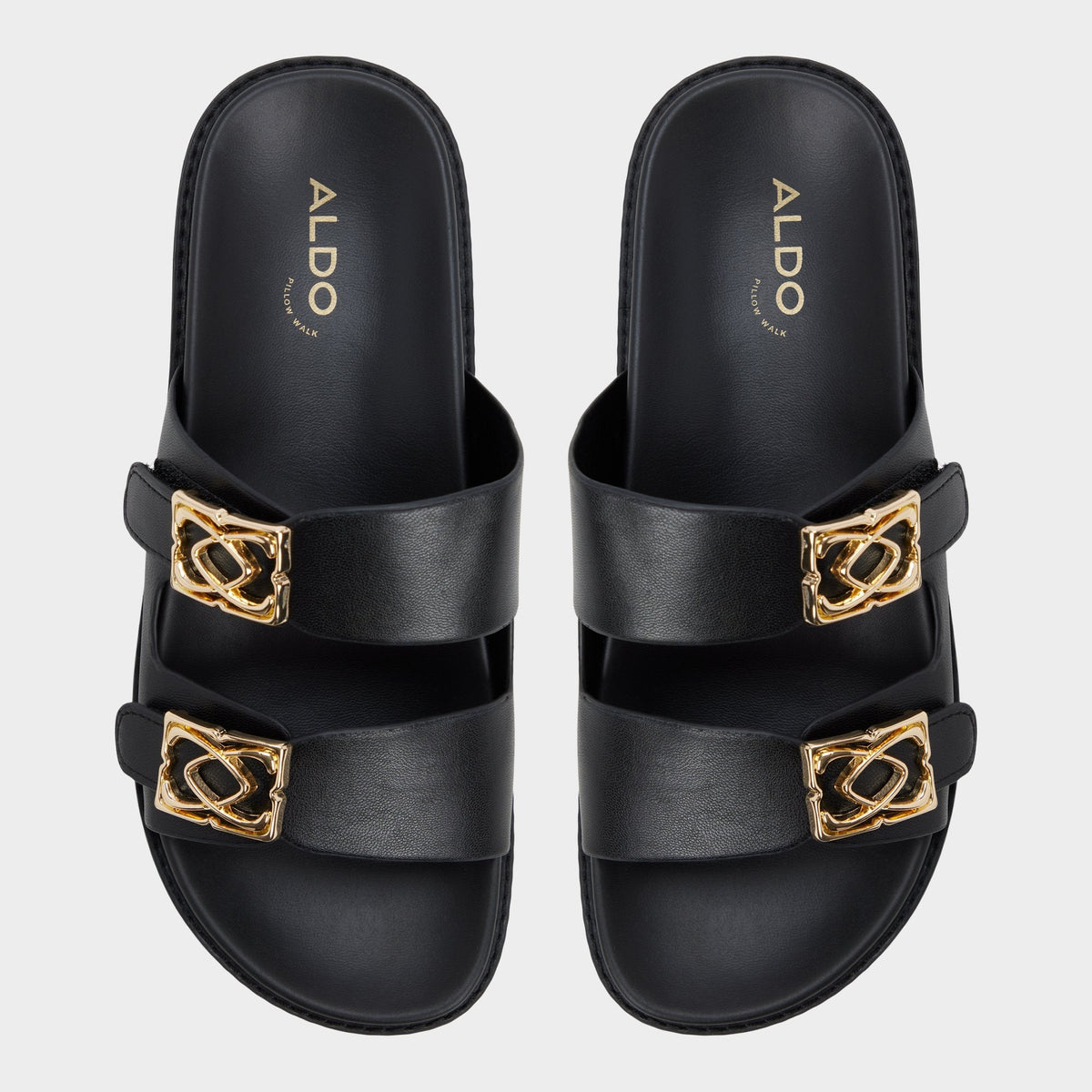 Aldo Mungos in Black - Footbed sandal, Footbed sandal
