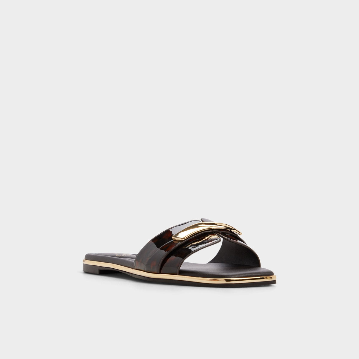 Aldo Darlina in Open Brown - Slide sandal