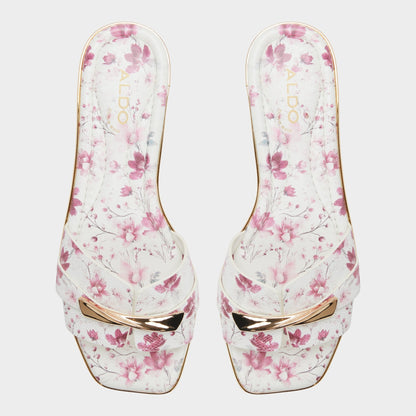 Aldo Darlina in White Combo - Slide sandal