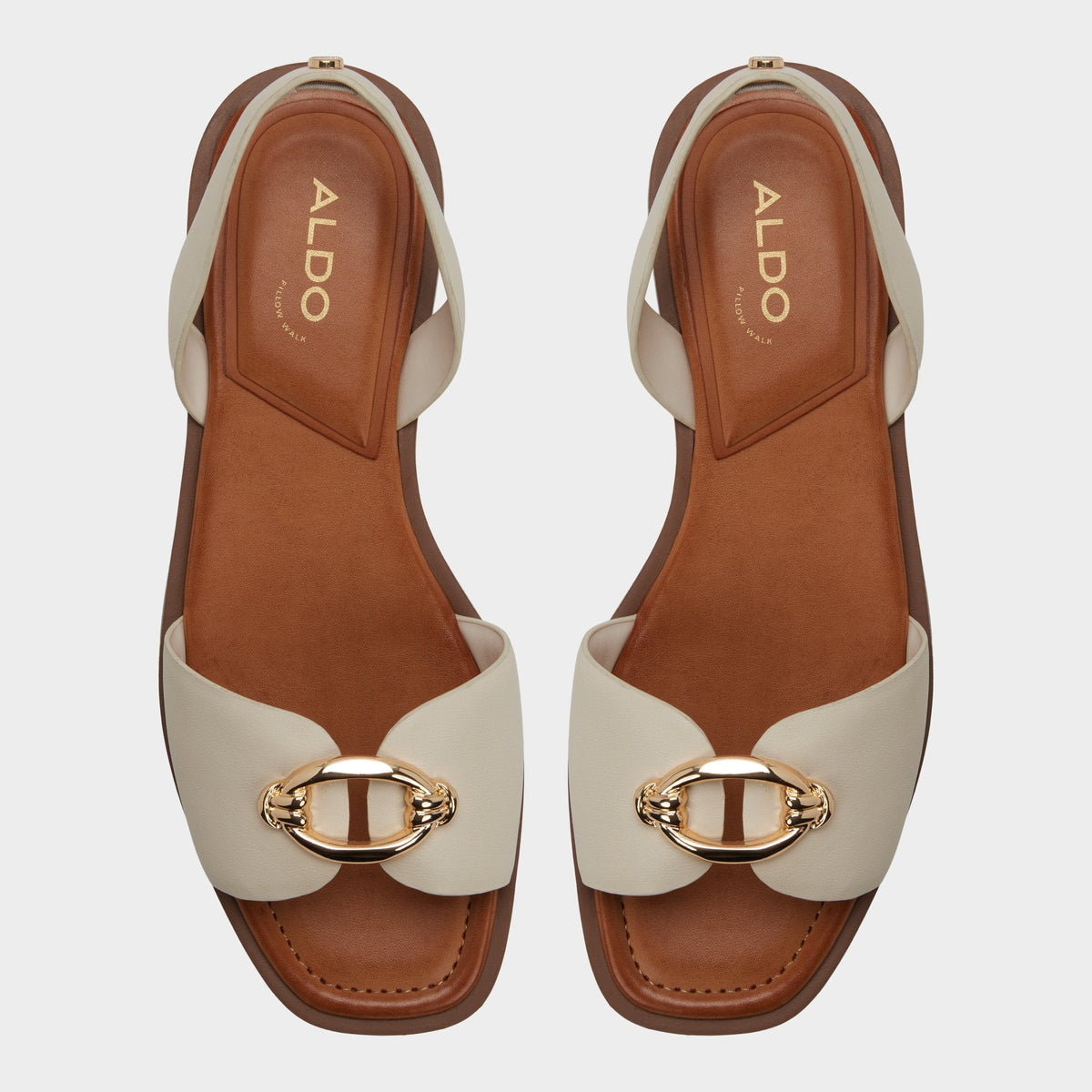 Aldo Calelian in Other White - Flat sandal