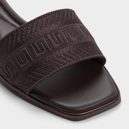 Aldo Oceania in Dark Brown 14298155 - Slide sandal