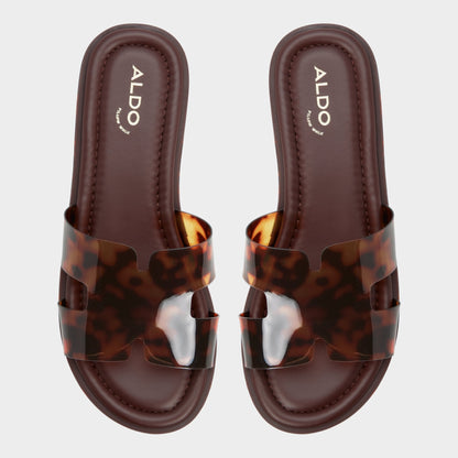 Aldo Anayelie in Open Brown - Slide sandal, Platform