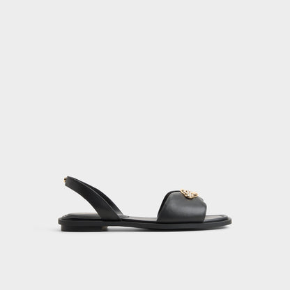 Aldo Calelian in Black - Flat sandal