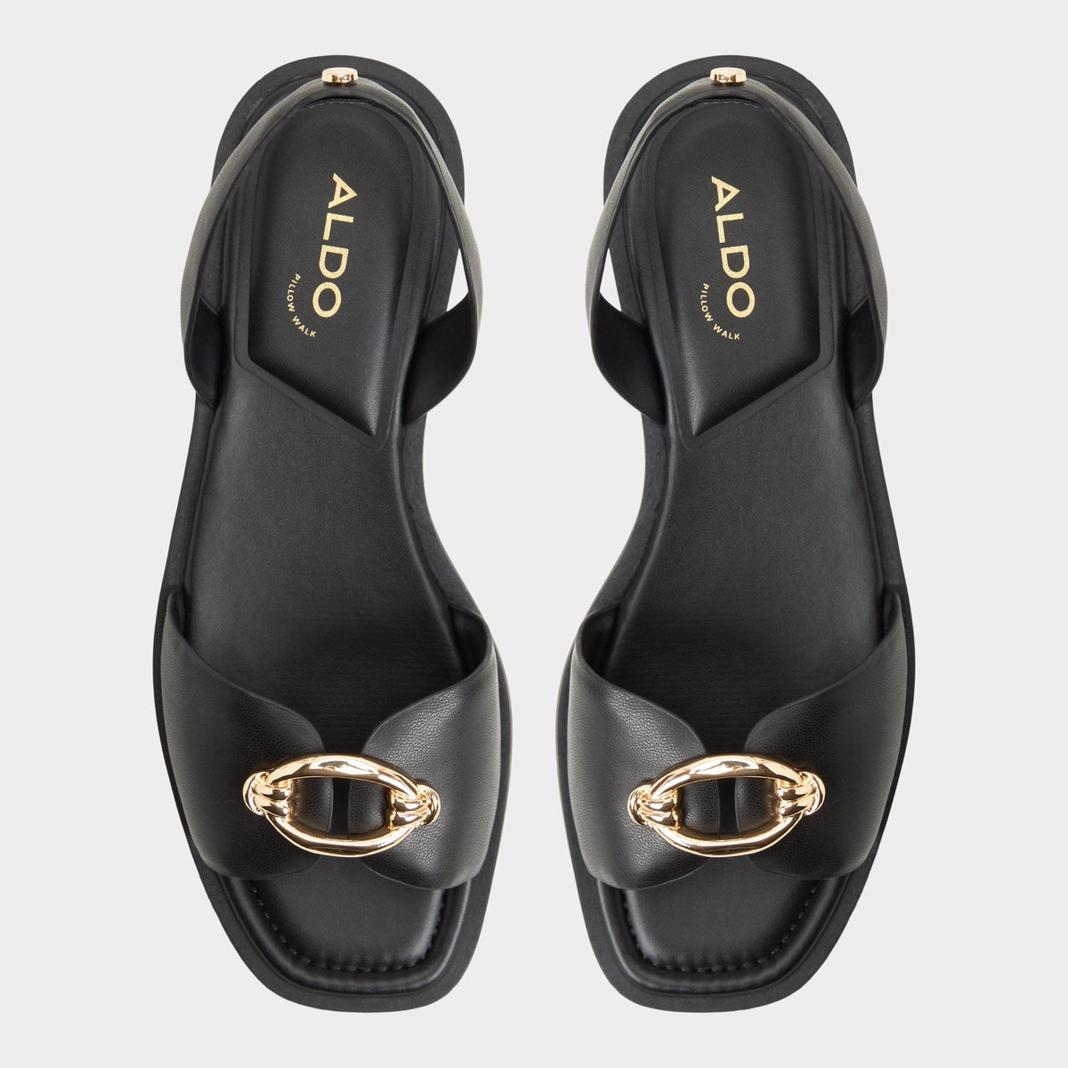 Aldo Calelian in Black - Flat sandal