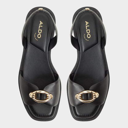 Aldo Calelian in Black - Flat sandal