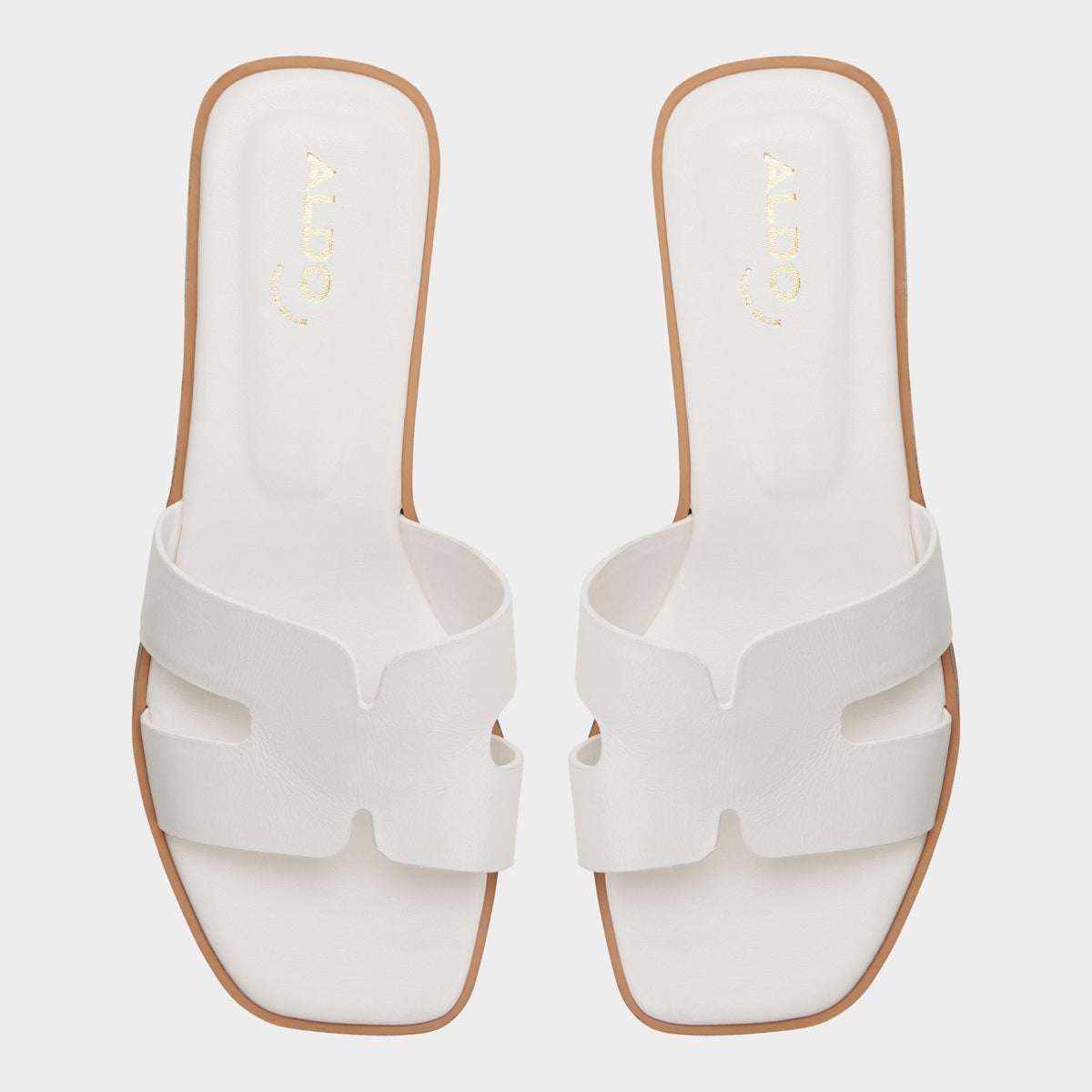 Aldo Itsandalb in White - Slide sandal