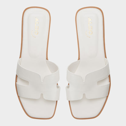 Aldo Itsandalb in White - Slide sandal