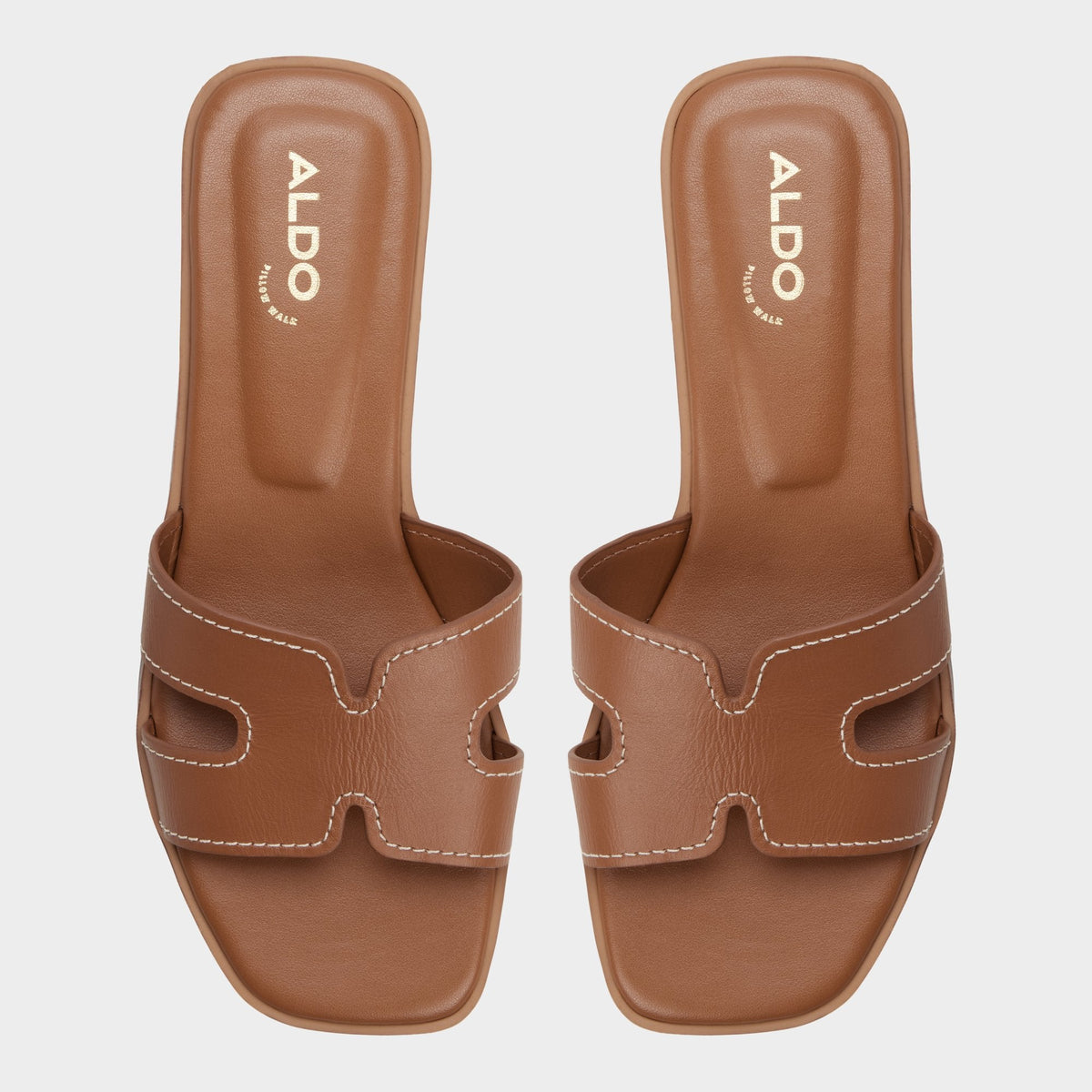 Aldo Itsandalb in Medium Brown - Slide sandal