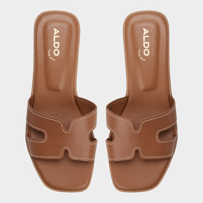 Aldo Itsandalb in Medium Brown - Slide sandal