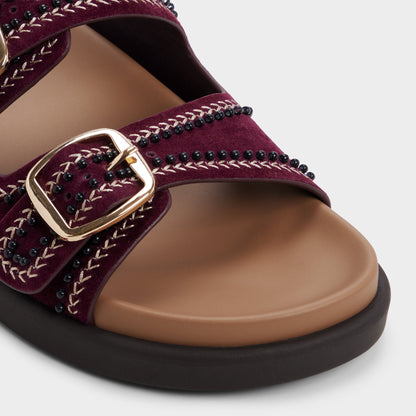 Aldo Bohochic in Bordo - Footbed sandal, Footbed sandal