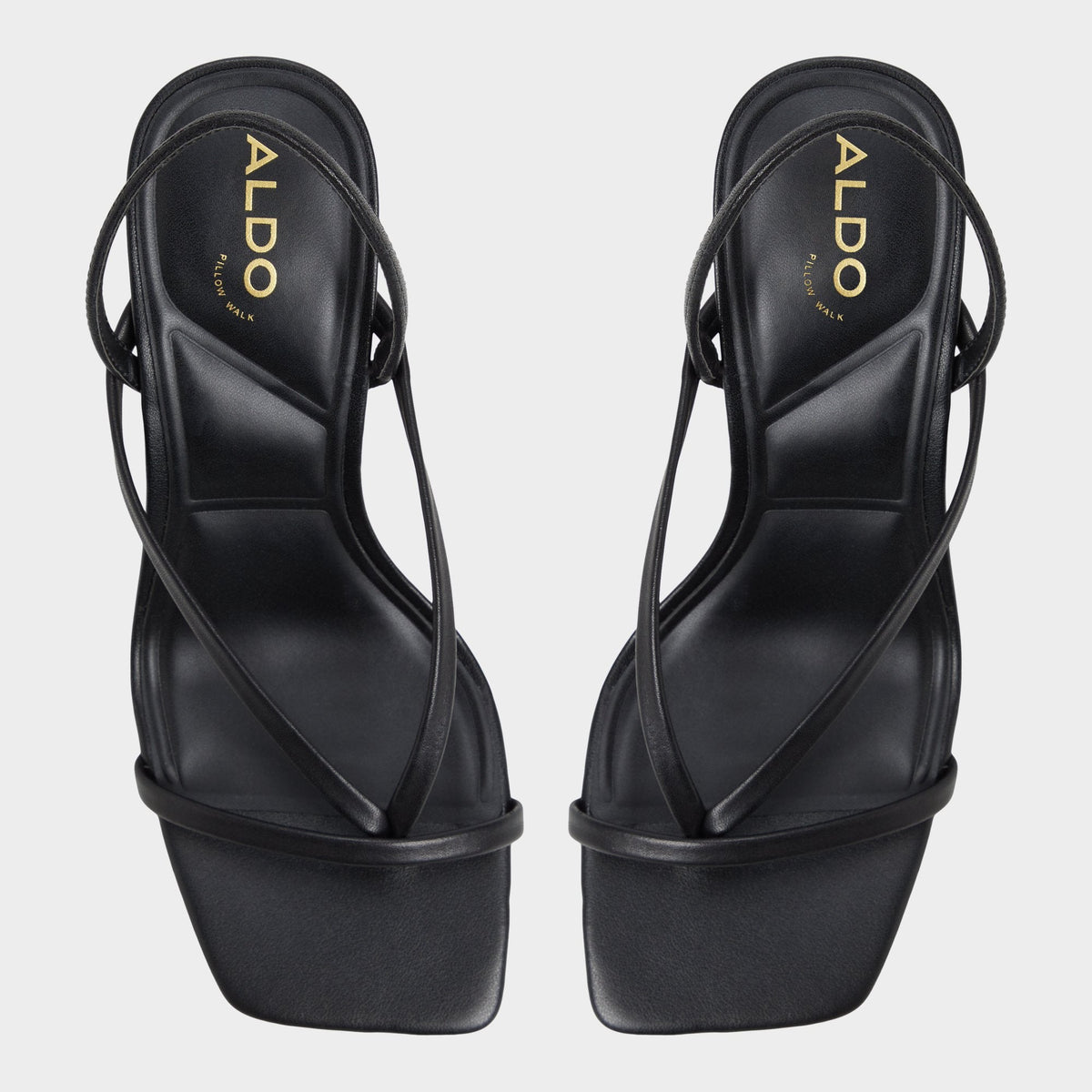 Aldo Riva Other Black Women's Strappy sandals - Sling back heeled sandal, Stiletto heel
