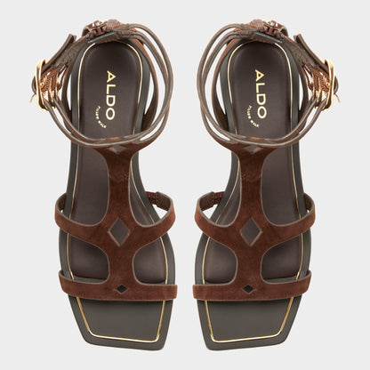 Aldo Marisea in Dark Brown - Gladiator sandal