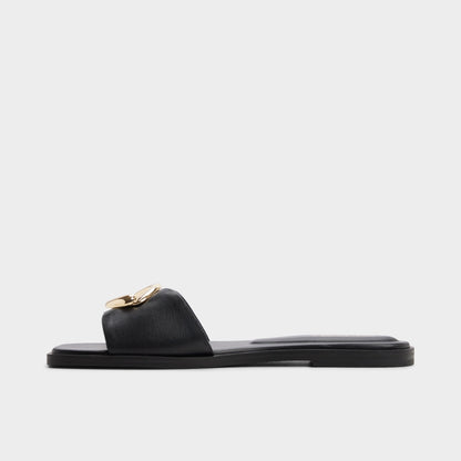 Aldo Biggin in Black - Slide sandal