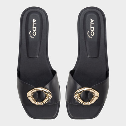 Aldo Biggin in Black - Slide sandal