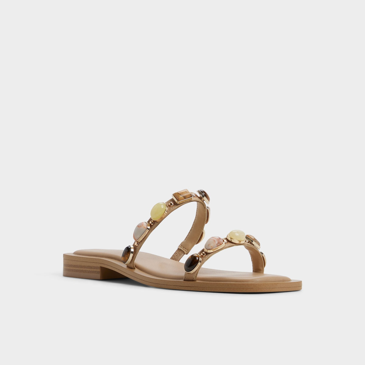 Aldo Sapphira in Medium Beige 14213541 - Slide sandal